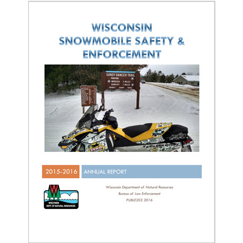 Cover of Wisconsin Snowmobile Safety & Enforcement