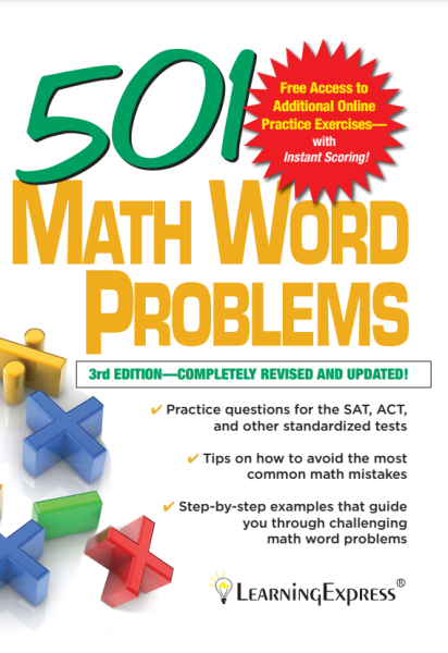 501 Math Problems Cover page