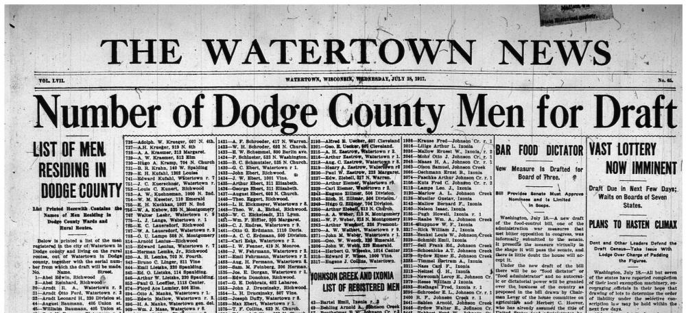 Library Of The Month Wisconsin Historical Society Newspapers In 