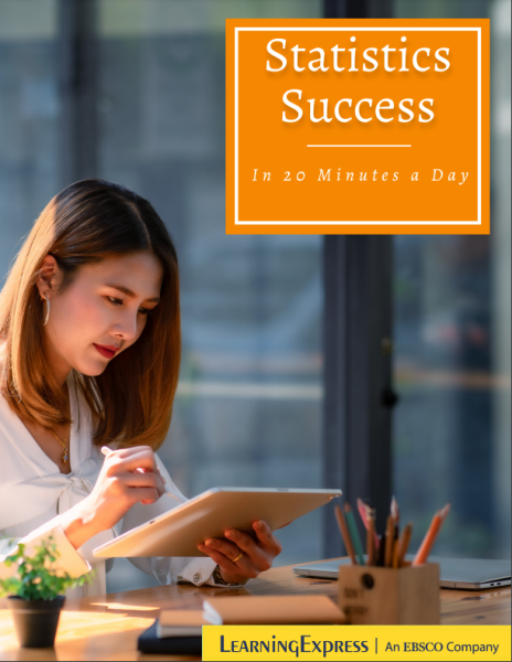 Statistics Success in 20 Minutes a Day eBook cover
