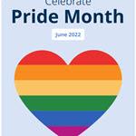 Celebrate Pride Month poster from EBSCO