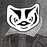 BadgerLink badger in Shakespeare clothign