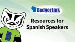 Resources for Spanish Speakers