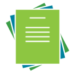 stack of green pages