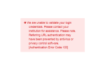 EBSCO error message